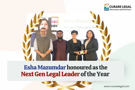 Esha Mazumdar Honoured as the Next Gen Legal Leader of the Year